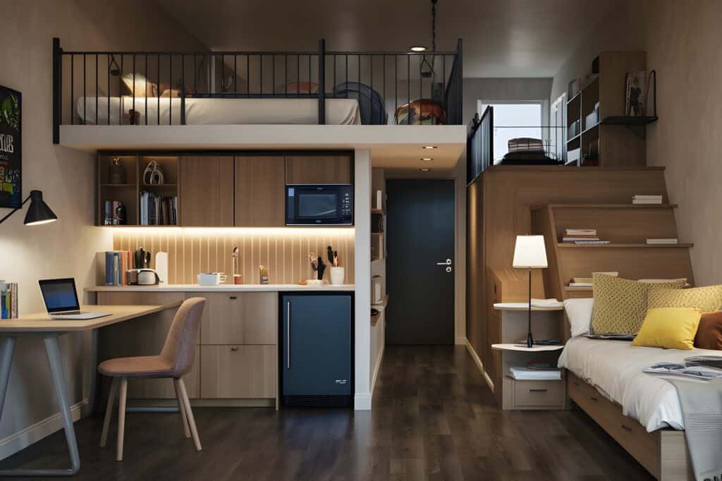 A small but maximised living space - a small move for a Man and Van services